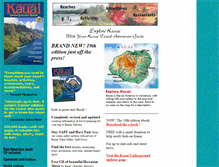 Tablet Screenshot of explorekauai.com